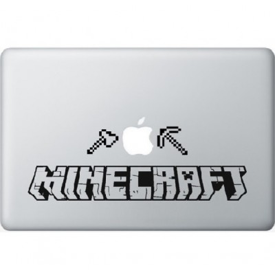 Minecraft Macbook Sticker